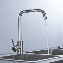 Ausmann Inox Square κουζινομπρίζα περιστρεφόμενη ροή πλήρως ανοξείδωτο ατσάλι 1208958309
