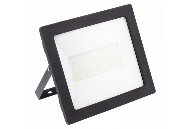 G-TECH LED προβολέας 100W, 8000lm AC220-240V, 50/60 Hz, PF>0,9, RA>80, IP65, 120°, 6400K, μαύρο 1208959182