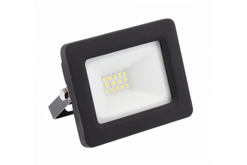 G-TECH LED προβολέας 10W, 800lm AC220-240V, 50/60 Hz, PF>0,9, RA>80, IP65, 120°, 4000K, μαύρος 1208959183