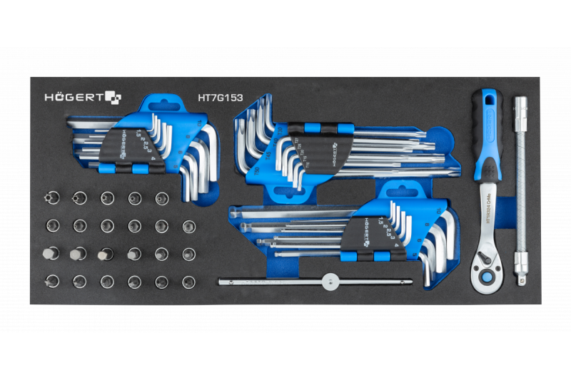 Ηoegert ντουλαπάκι εργαλείων 7 συρταριών με πλευρική πόρτα με αξεσουάρ 544 τεμάχια. 1208962010