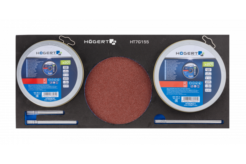 Ηoegert ντουλαπάκι εργαλείων 7 συρταριών με πλευρική πόρτα με αξεσουάρ 544 τεμάχια. 1208962010