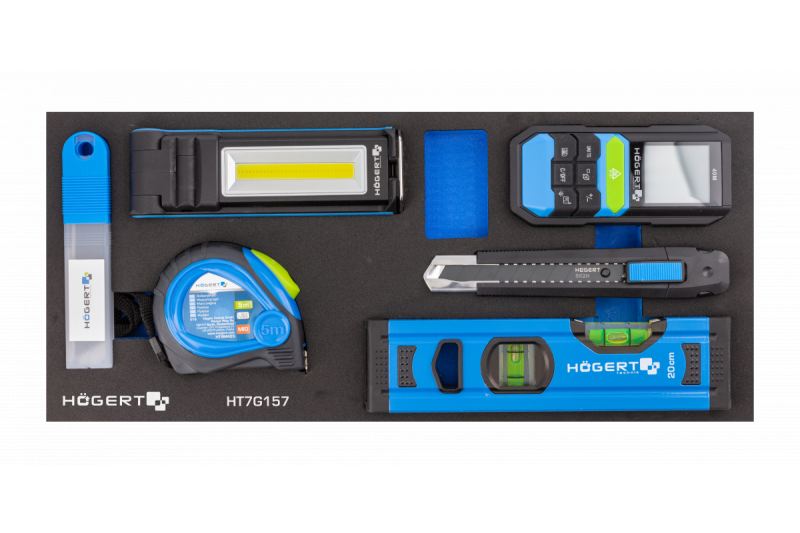 Ηoegert ντουλαπάκι εργαλείων 7 συρταριών με πλευρική πόρτα με αξεσουάρ 544 τεμάχια. 1208962010