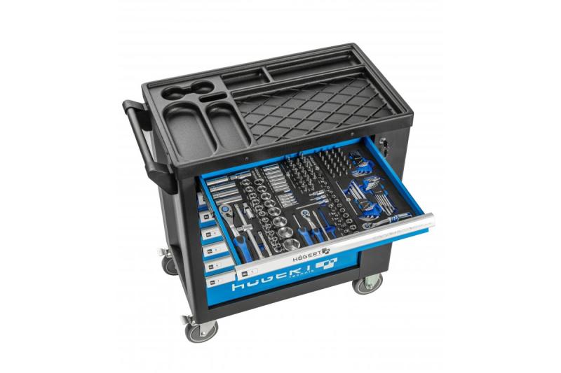 Ηoegert ντουλαπάκι εργαλείων 7 συρταριών με πλευρική πόρτα με αξεσουάρ 544 τεμάχια. 1208962010