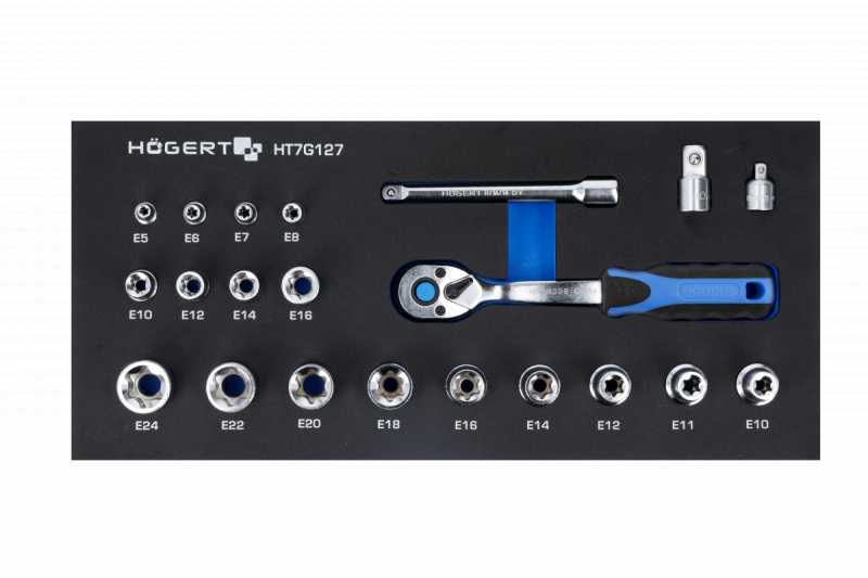 Σετ Πρίζες Hoegert με Χειρολαβή Ροκάνας 1208962037