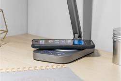 Bureau Deco Λάμπα Bressi 8W 450lm AC220-240V 3-CCT Ασύρματη Φόρτιση USB PF>0.5 RA>80 Γκρι 1208962480