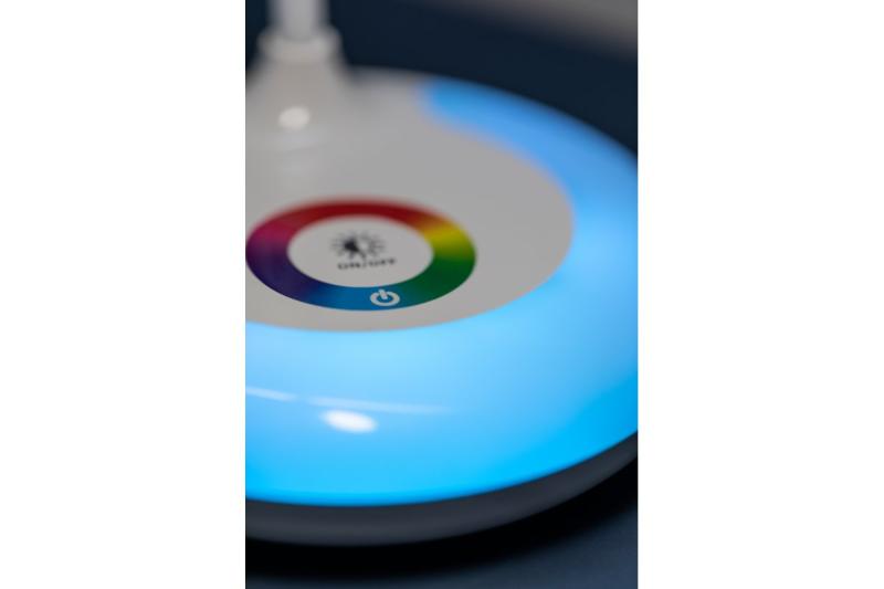 Διακοσμητική επιτραπέζια λάμπα GALACTIC LED 5W 240lm 5V DC 4000K RGB βάση USB φόρτιση λευκό σώμα 1208962485