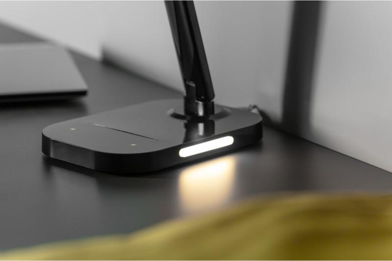 Διακόσμηση Λάμπα γραφείου Gale 8 W 550lm AC220-240V 5-CCT 10-βήματα ρύθμισης έντασης PF>0 5 RA>80 μαύρο 1208962487