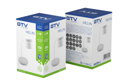 Διακόσμηση Λάμπα γραφείου Helin 6W 350lm AC220-240V 3-CCT PF&gt; 0,5 RA&gt;80 Γκρι 1208962491