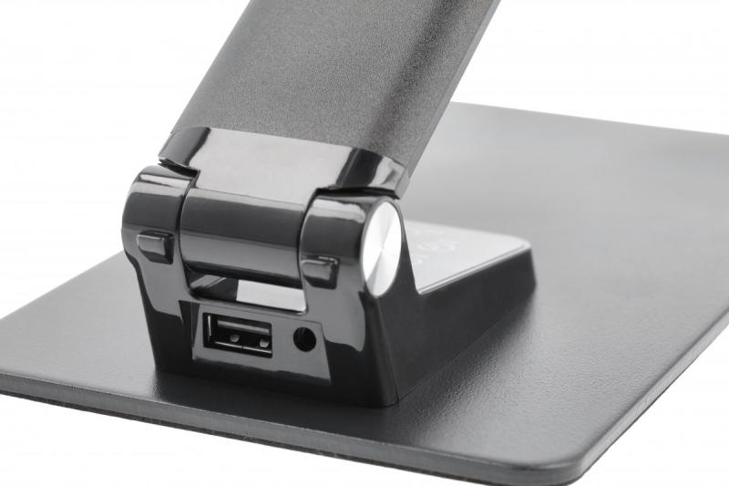 Διακόσμηση Γραφειακό Φωτιστικό Loneos 12W 700lm AC220-240V 3-CCT 5-στάδιο ρύθμιση φωτεινότητας RA>80 USB μαύρο 1208962502