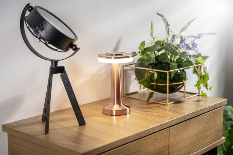 Decor Monum γραφείου λάμπα 3W 200lm DC 5V 1A 3000 K 3 τεμάχια Διακόπτης φωτεινότητας μπαταρία 1800 mAh χαλκός. 1208962506