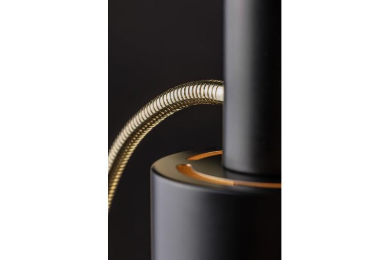 Dekor Επιτραπέζιο Φωτιστικό SELVIA II 5570 max. 250V 50/60Hz 1*E14 max. 25 W διάμετρος 10 cm IP20 μαύρο/χρυσό. 1208962513