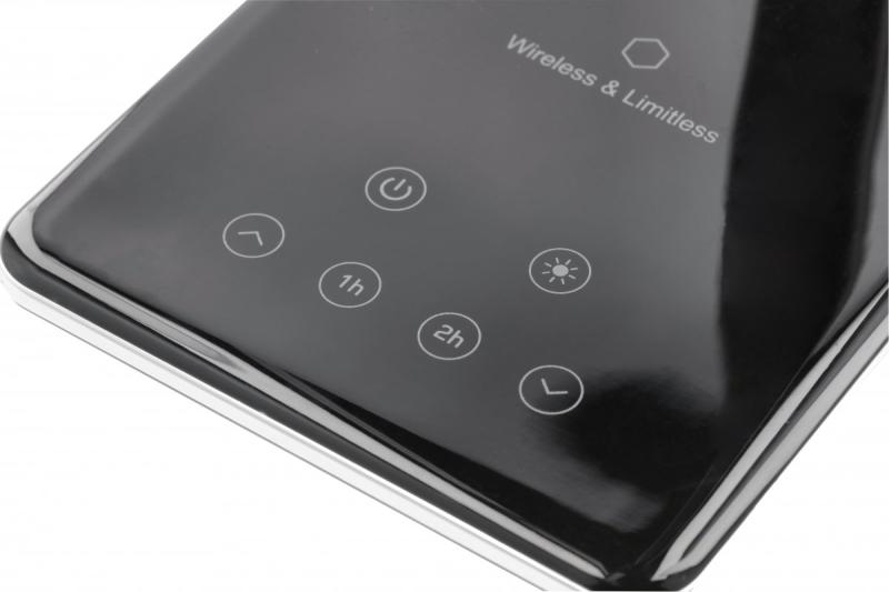 Διακοσμητική Επιτραπέζια Λάμπα Tritton 6W 340lm AC220-240V 4-CCT Ασύρματη Φόρτιση USB PF>0,5 RA>80 μαύρο 1208962518