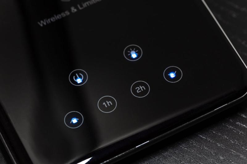 Διακοσμητική Επιτραπέζια Λάμπα Tritton 6W 340lm AC220-240V 4-CCT Ασύρματη Φόρτιση USB PF>0,5 RA>80 μαύρο 1208962518