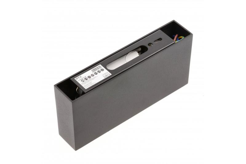 Διακοσμητικό LED φωτιστικό ARTEMIDA 15W 1420lm AC220-240V 50/60 Hz PF>0,9 Ra≥80 IP20 IK08 4000K 38° ορθογώνιο μαύρο. 1208962640