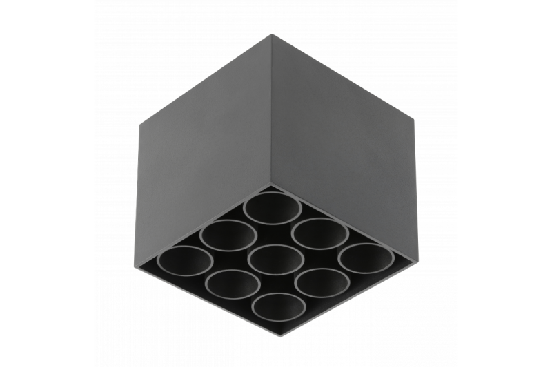 Διακοσμητικό LED φωτιστικό ARTEMIDA 20W 1920lm AC220-240V 50/60 Hz PF>0,9 Ra≥80 IP20 IK08 4000K 38° τετράγωνο μαύρο. 1208962642