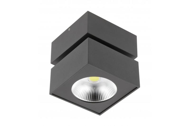 Διακοσμητικό Φωτιστικό LED BIANCO 15W 1500lm AC220-240V 50/60 Hz PF> 0.5 Ra≥80 IP20 IK06. 36° 4000K τετράγωνο μαύρο. 1208962666