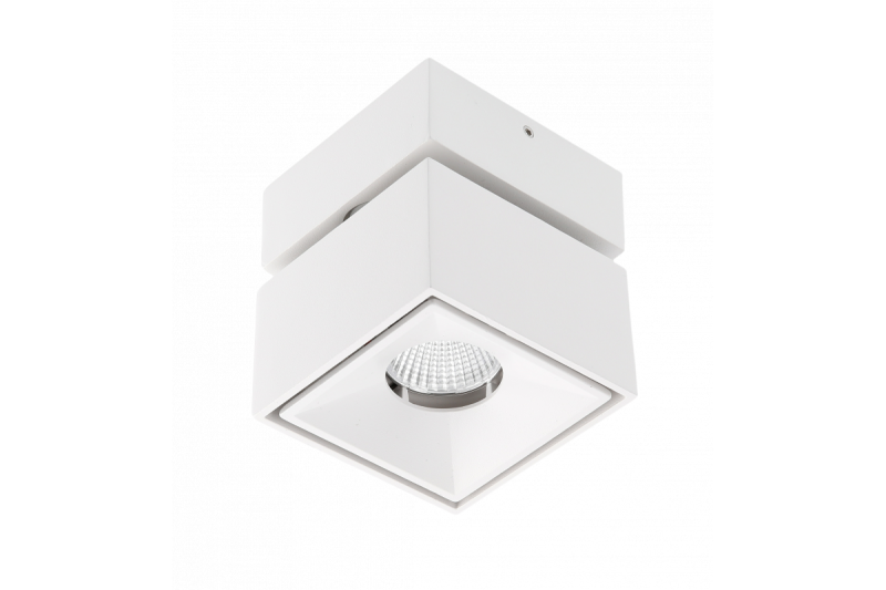Διακόσμηση 'LED φωτιστικό bianco cct 8W 680lm AC220-240V 50/60 Hz Ra≥80 IP20 36° 2700/3300/4000K τετράγωνο λευκό' 1208962675