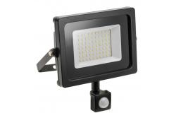 LED προβολέας iNEXT με αισθητήρα κίνησης 50W 4000lm, PF>0,9, RA>80, IP65, 120°, 6400K, μαύρο σώμα 1208962862