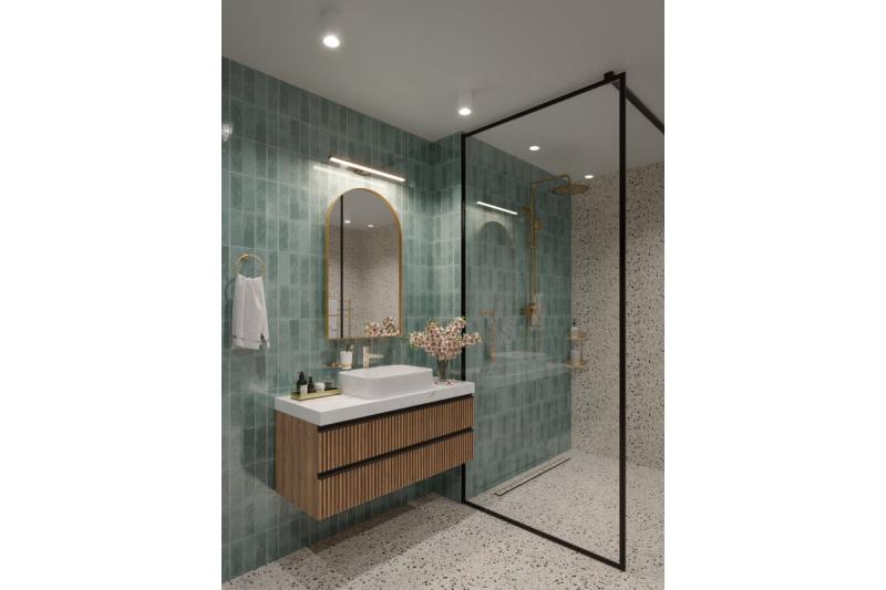 Διακοσμητική οδήγησε εξοπλισμός Catania 600mm 12W AC220-240V 50/60Hz 4000K IP44 RA> 80 960lm Μαύρο 1208962887