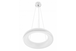 LED φωτιστικό Decor LEON 35W 3200lm AC220-240V 50/60Hz 120° IP40 4000K κρεμαστό/οροφής λευκό. 1208962911