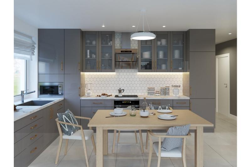 LED φωτιστικό Decor LEON 35W 3200lm AC220-240V 50/60Hz 120° IP40 4000K κρεμαστό/οροφής λευκό. 1208962911