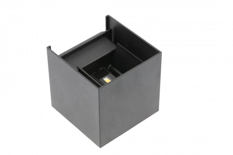 Διακόσμηση MISSOURI-K LED-λάμπα 7W 540lm AC220-240V 50/60 Hz PF>0.5 Ra≥80 IP54 IK08 4000K τετράγωνη μαύρη. 1208962994