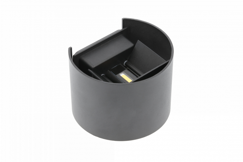 Διακοσμητική λάμπα MISSOURI-O LED 7W 540lm AC220-240V 50/60 Hz PF>0.5 Ra≥80 IP54 IK08 4000K στρογγυλή μαύρη. 1208962996