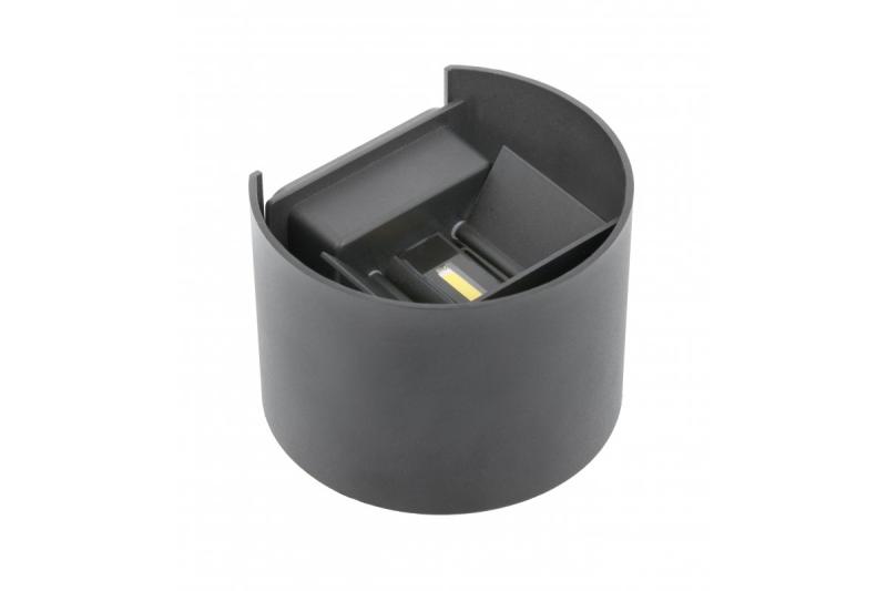 Διακοσμητικό Φωτιστικό LED MISSOURI-O 7W 540lm AC220-240V 50/60 Hz PF> 0.5 Ra≥80 IP54 IK08 4000K στρογγυλό γκρι. 1208962997