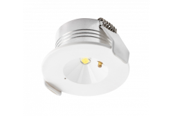 OMAHA-3 LED έκτακτης ανάγκης λάμπα, 3W, 300lm, AC220-240V, 50-60Hz, IP20, 3h, 6400K, μονό-σκοπικός, TEST BUTTON 1208963024