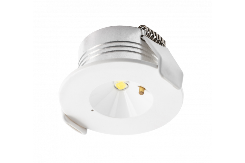 OMAHA-3 LED έκτακτης ανάγκης λάμπα, 3W, 300lm, AC220-240V, 50-60Hz, IP20, 3h, 6400K, μονό-σκοπικός, TEST BUTTON 1208963024
