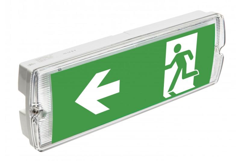 LED εφεδρικό φωτιστικό SAHER-3 LED DUO, 3W, 300lm, AC220-240V, 50-60Hz, IP65, 3h, 6400K 1208963123