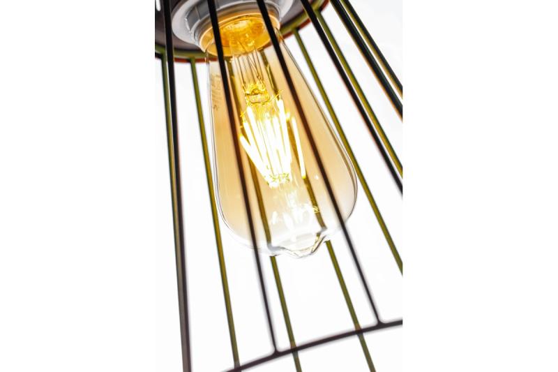 LED διακοσμητική λάμπα, νήμα Vintage, ST64, E27, 4W, 400lm, AC220-240V/ 50-60Hz, PF>0,5, 3000K 1208963178