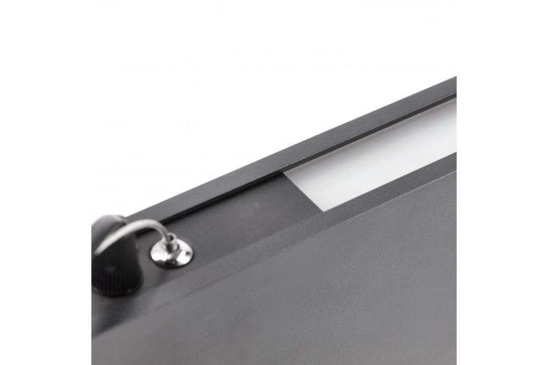 Διακόσμηση LED κρεμαστό φωτιστικό VILANA 42W (30W+12W) 4000K RA&gt;80 220-240VAC 48/120° UGR&lt;19 120cm μαύρο. 1208963237