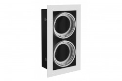 Διακοσμητικό PIREO εντοιχιζόμενο φωτιστικό οροφής ΔΙΠΛΟ γκρι/γκρι 1208963777