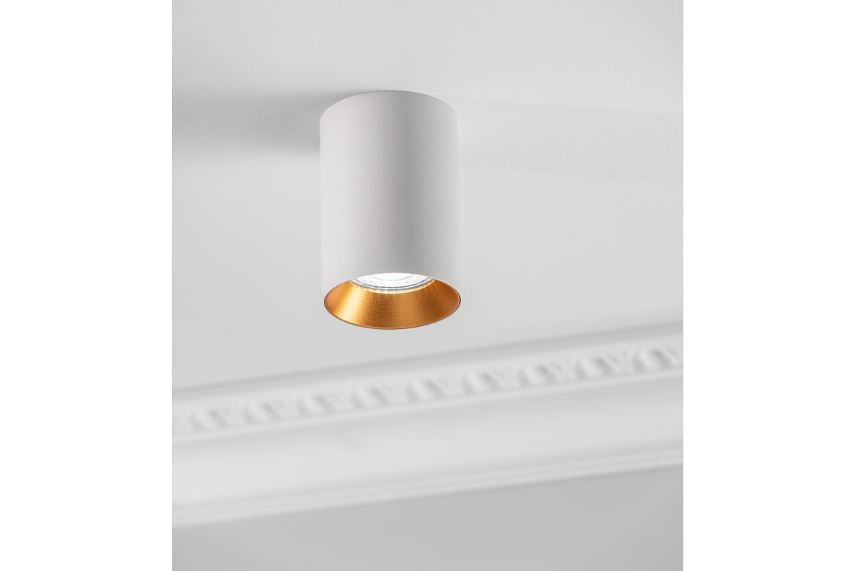 Decoροφή ΑΕΡΟ ΙΙ αλουμίνιο 70x100mm IP20 μέγ. 20W στρογγυλό λευκό. 1208963810
