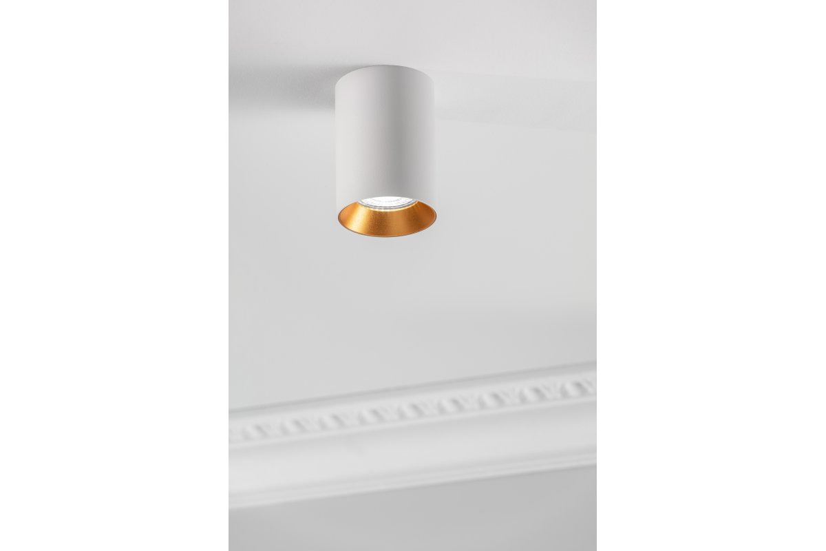 Decoροφή ΑΕΡΟ ΙΙ αλουμίνιο 70x100mm IP20 μέγ. 20W στρογγυλό λευκό. 1208963810