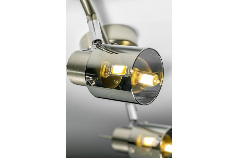 Διακόσμηση Φωτιστικό Οροφής ARALIA AC220-240V 50/60 Hz G9 max.20W * 4 IP20 τετραπλό μαύρο. 1208963813