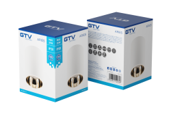 Απλίκα Οροφής Decor ARIES PC 73x105mm IP20 max 20W στρογγυλή λευκή/χρυσή. 1208963819