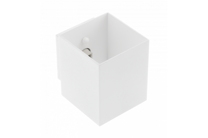 Διακοσμητικό φωτιστικό τοίχου CAMPIONE αλουμίνιο G9 IP20 μέγ. 40W IP20 τετράγωνο λευκό. 1208963850