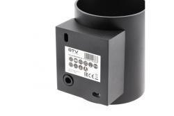 Διακοσμητικό φωτιστικό τοίχου CAMPIONE αλουμίνιο G9 IP20 μέγ. 40W IP20 στρογγυλό μαύρο. 1208963851