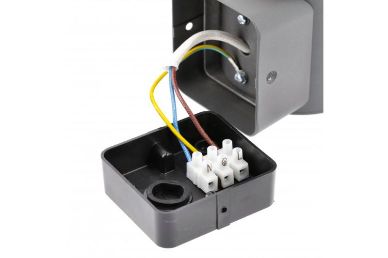 Decór Φωτιστικό Κήπου CORTA-AU E27 MAX.25W IP44 AC220-240V 50-60Hz επάνω ίσιο φωτιστικό τοίχου ανθρακί. 1208963857