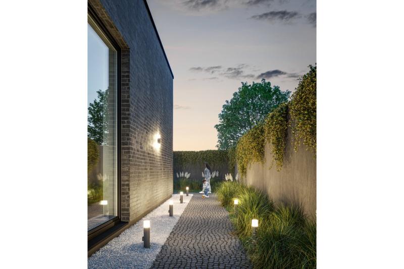 Decor Κήπος Φωτιστικό CORTA-P 40 E27 MAX.25W IP44 AC220-240V 50-60Hz στύλος ανθρακί. 1208963860