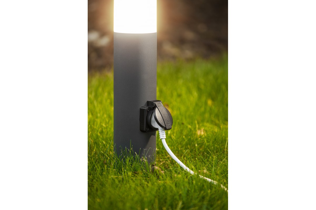Διακόσμηση CORTA-P 40 φωτιστικό κήπου E27 MAX.25W IP44 AC220-240V 50-60Hz πρίζα max. 3000W στύλος γραφίτης. 1208963861