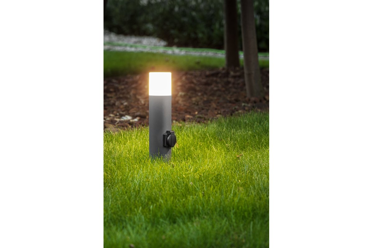 Διακόσμηση CORTA-P 40 φωτιστικό κήπου E27 MAX.25W IP44 AC220-240V 50-60Hz πρίζα max. 3000W στύλος γραφίτης. 1208963861