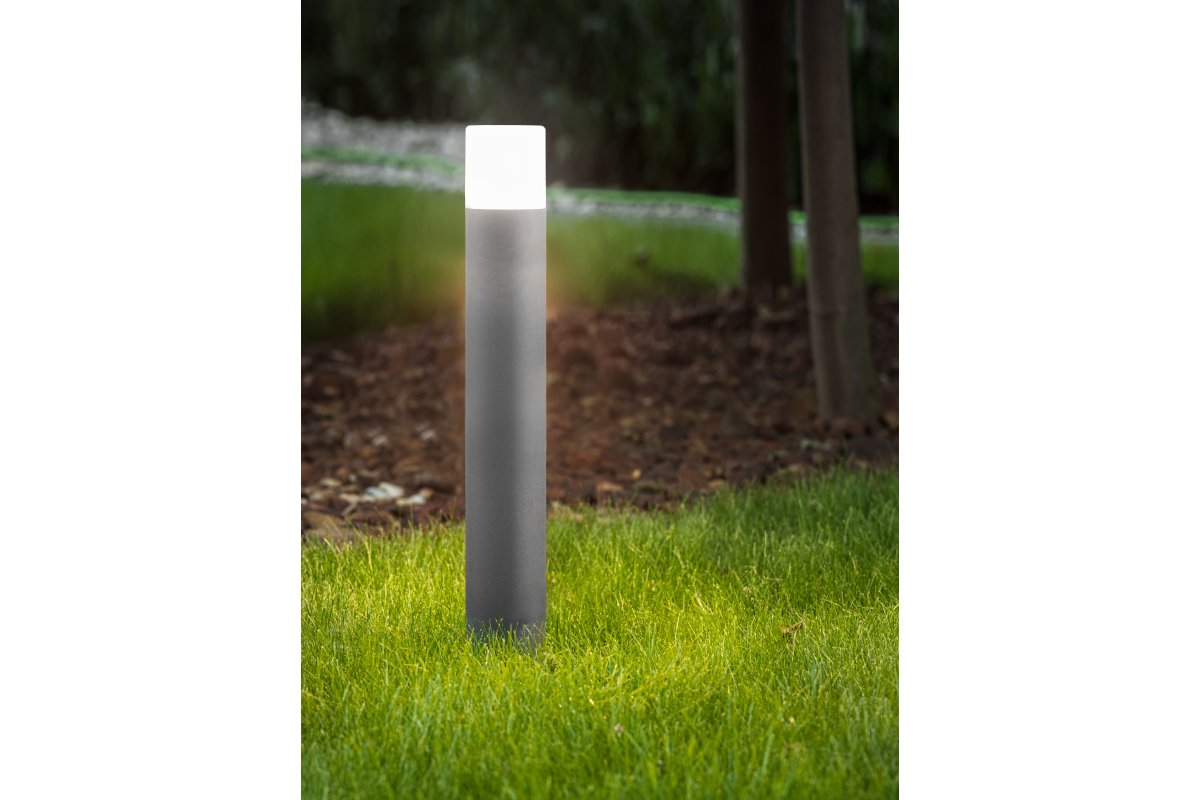 Διακοσμητικό φωτιστικό κήπου CORTA-P 80 E27 MAX.25W IP44 AC220-240V 50-60Hz στήλη ανθρακί. 1208963863