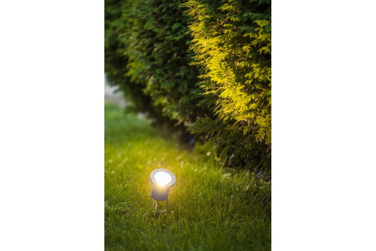 Διακόσμηση Κήπου Φωτιστικό DIEGO GU10 ΜΕΓ. 35W IP65 AC220-240V 50/60Hz γκρι. 1208963866