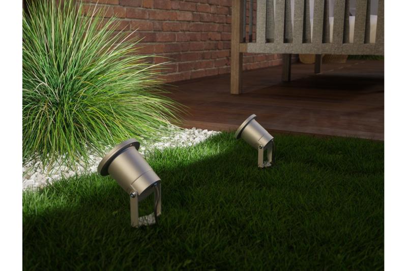 Διακόσμηση Κήπου Φωτιστικό DIEGO GU10 ΜΕΓ. 35W IP65 AC220-240V 50/60Hz γκρι. 1208963866