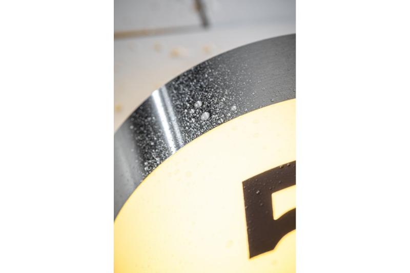 Διακόσμηση ESO φωτιστικό τοίχου E27 MAX. 11W IP54 AC220-240V 50/60Hz ανοξείδωτο 1208963874