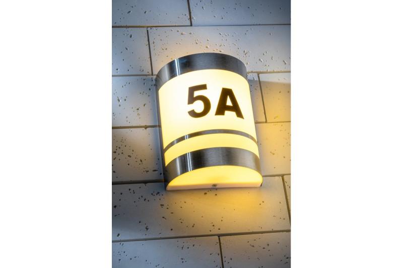 Διακόσμηση ESO φωτιστικό τοίχου E27 MAX. 11W IP54 AC220-240V 50/60Hz ανοξείδωτο 1208963874