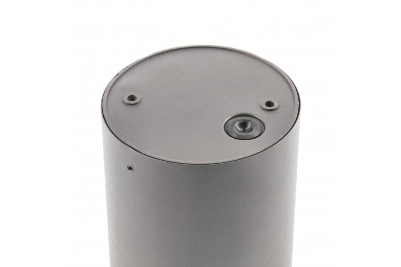 Διακοσμητικό Φωτιστικό Οροφής LENTO αλουμίνιο 100x130 IP54 MAX.35W στρογγυλό γραφίτη. 1208963924